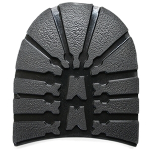 Moncayo Rubber Heels 7.5mm Size 3 (3 3/4 Inch) Black