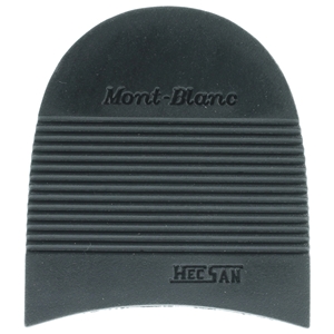 Mont Blanc Grip Rubber Heels 8mm, Size 2 3 1/4 Inch Black