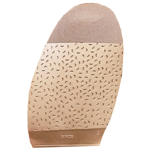 Birds Design Stick On Soles 2.0mm Size 2 Ladies Beige. CLEARANCE ITEM. Deluxe High Quality Rubber