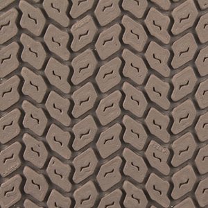 Tyre Tread Sheet 8 mm, Brown (Sheet Size 61cm x 85cm)