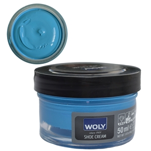 Woly Shoe Cream Jar 50ml Capri Blue 374
