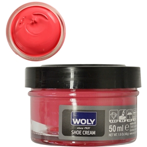Woly Shoe Cream Jar 50ml Oleander Pink 062