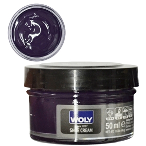 Woly Shoe Cream Jar 50ml Violet 195