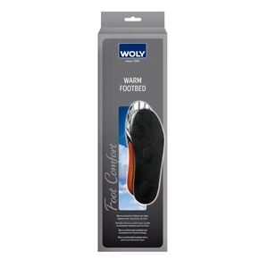 Woly Warm Footbed Insole Ladies Size 3. Clearance Offer 50% Off Trade, Whilst Stocks Last