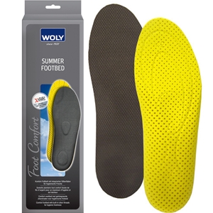 Woly Summer Footbed - Odour Stop - Ladies Size 4. Clearance Offer 50% Off Trade, Whilst Stocks Last