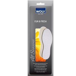 Woly Fun & Fresh Insoles Gents Size 7. Clearance Offer 50% Off Trade, Whilst Stocks Last