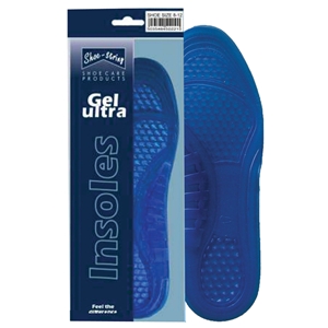 Woly Gel Ultra Flat Insoles Size 3/4. Clearance Offer 50% Off Trade, Whilst Stocks Last