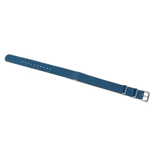 Military Watch Strap Blue. 20mm. Code W