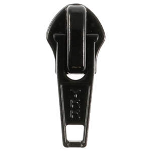 YKK No 8 Weight Enamelled Slider For Coil Zipper, Black