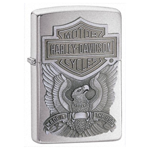 Zippo Harley-Davidson Lighter H-D Made In The Usa Emblem