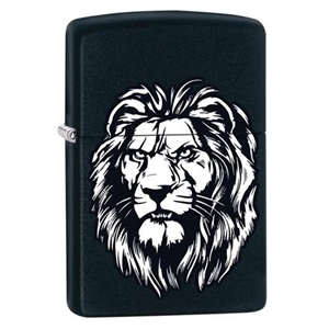 Zippo Lighter, Lion Design