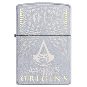 Zippo Lighter Satin Chrome, Assassin's Creed, Origins
