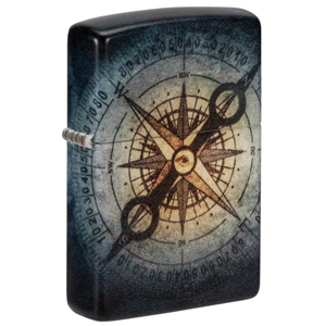 Zippo Lighter, Compass Ghost Design