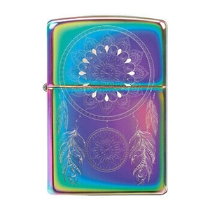 Zippo Lighter Multi Colour Spiritual Design