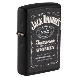 Zippo Lighter, Jack Daniels Texture