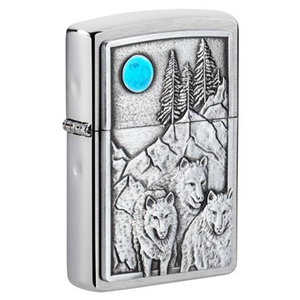 Zippo Lighter, Wolf Pack Emblem