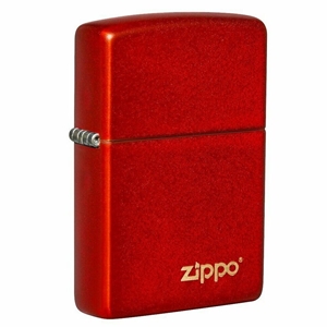 Zippo Lighter, Anodized Red Zippo Lasered