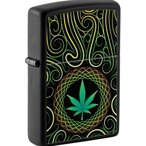 Zippo Lighter Cannabis Design (49915)