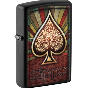 Zippo Lighter Zippo Ace Of Spade Design (49917)