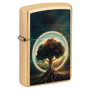 Zippo Lighter Sacred Tree of Life Design (46045)