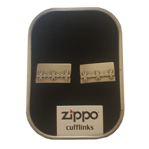 Zippo Cufflinks Style CL4 Barbed Wire