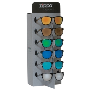 Zippo 8 Piece Sunglasses Pre-Pack Display (18x22x49cm)