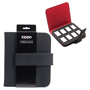 Zippo Lighter Collectors Case. Holds 8 Standard Lighters