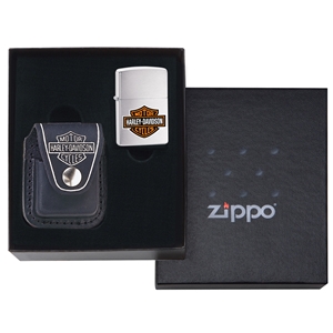 Zippo Harley-Davidson Gift Set HDP6. Lighter Not Included