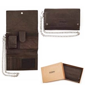Zippo Leather, Biker's Wallet Mocca, 2005129