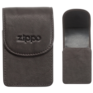Zippo Leather Cigarette Case, Mocha (Holds A Standard Pack Of 20 Cigarettes)